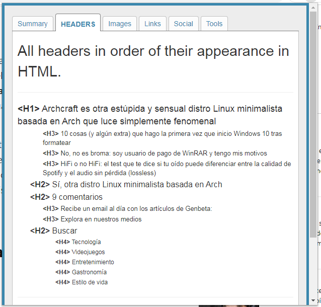 extensiones SEO 