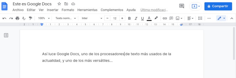 Google Docs, una de las mejores herramientas para redactar un texto