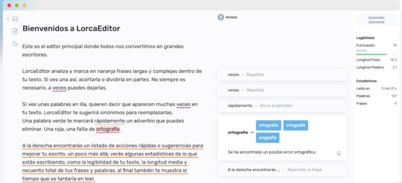 programas para redactar contenido