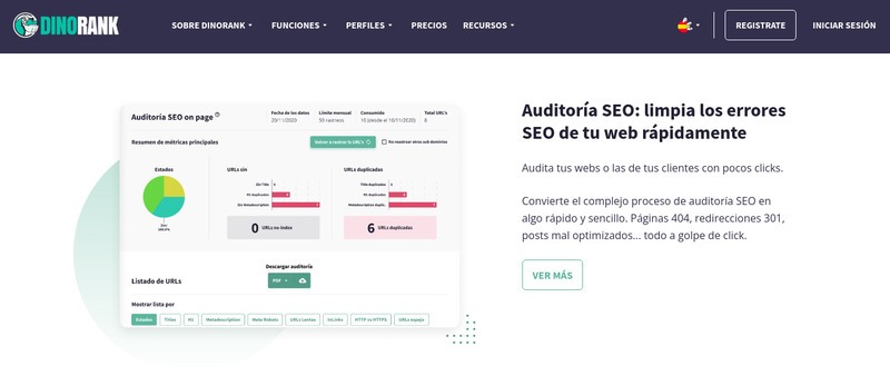 Herramienta de auditoría SEO