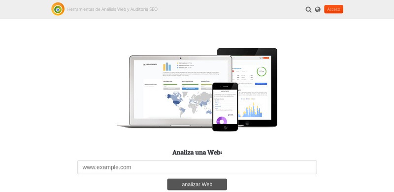 Análisis web de Metricspot